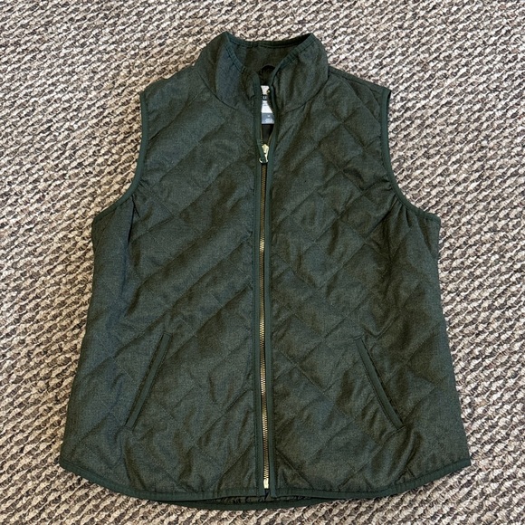 Old Navy Jackets & Blazers - Old Navy Dark Green Quilted Vest